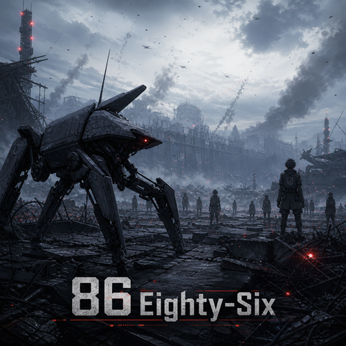 86 Eighty-Six anime artwork