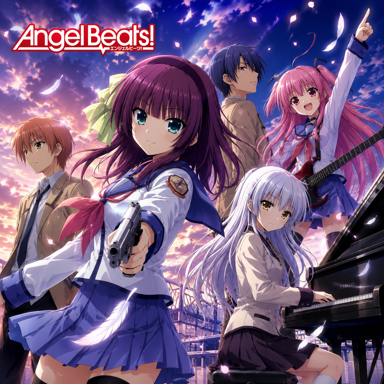 Angel Beats anime artwork
