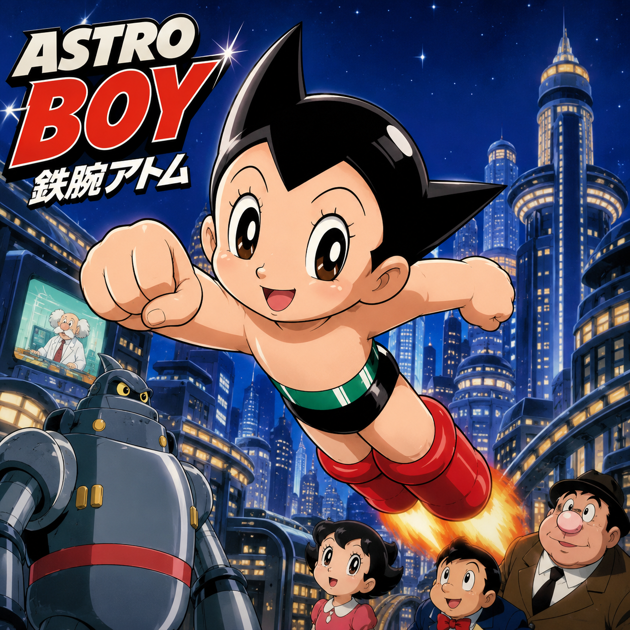 Astro Boy anime artwork