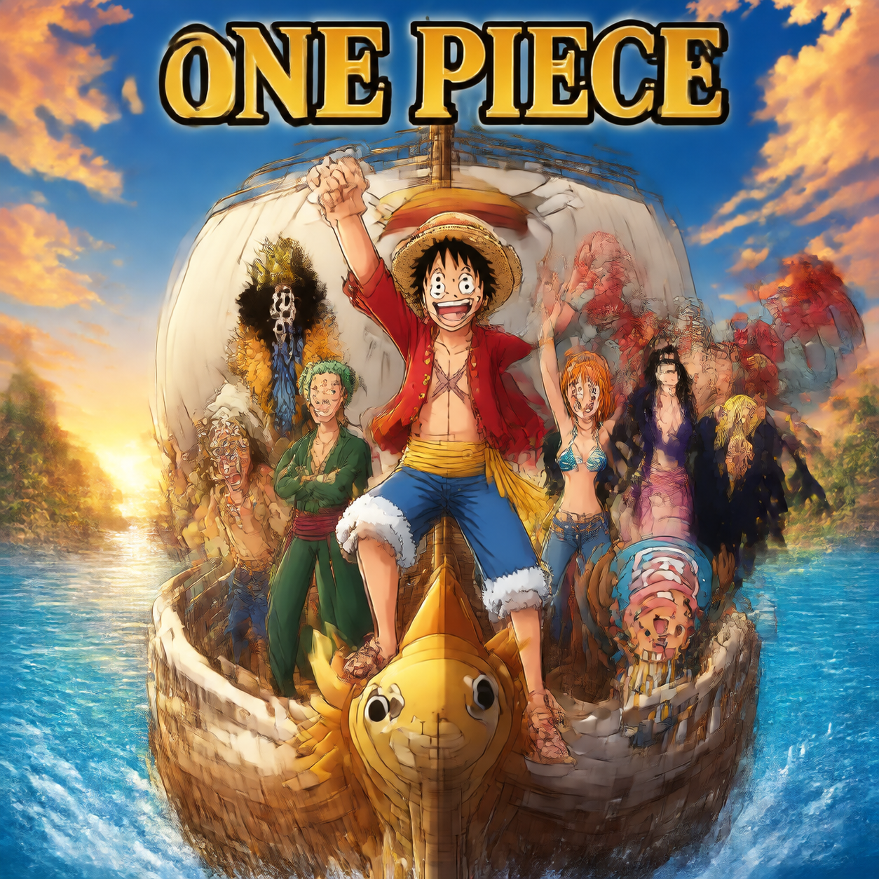 One Piece anime artwork