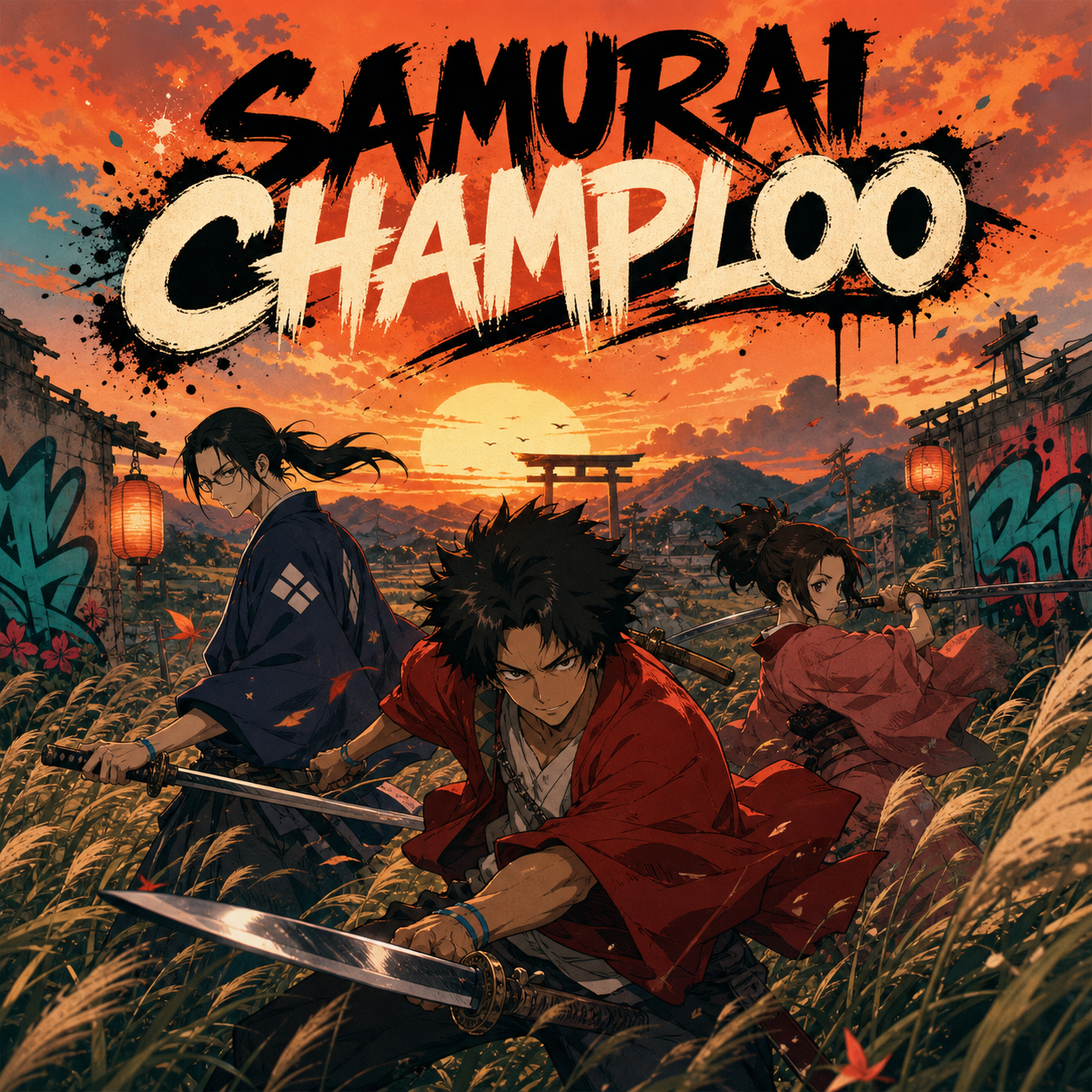 Samurai Champloo anime artwork