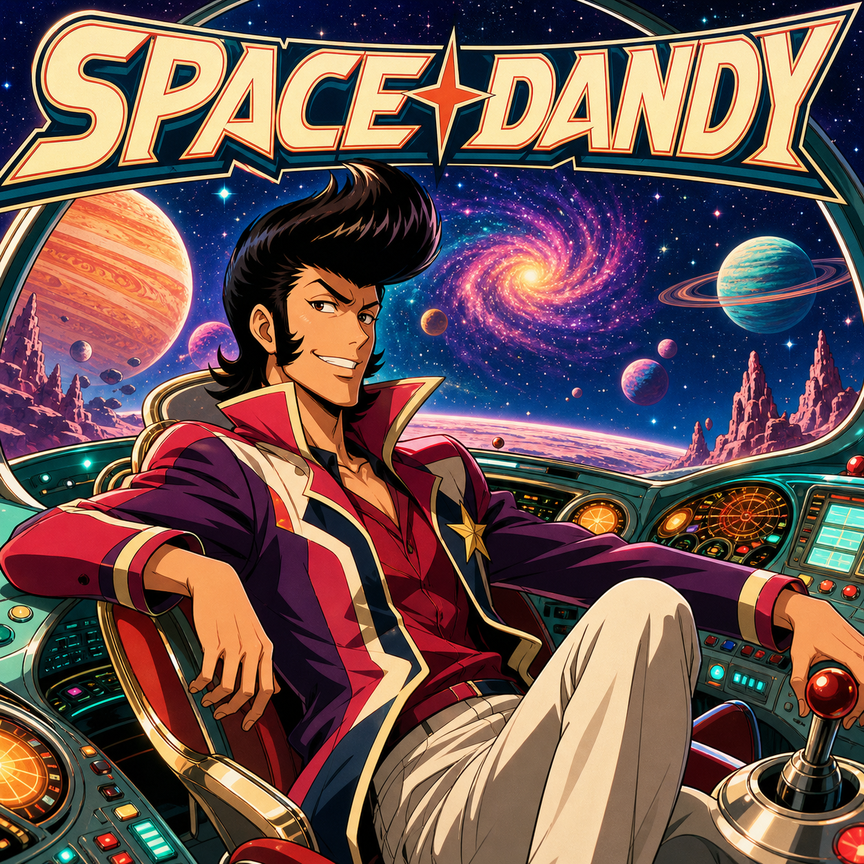 Space Dandy anime artwork
