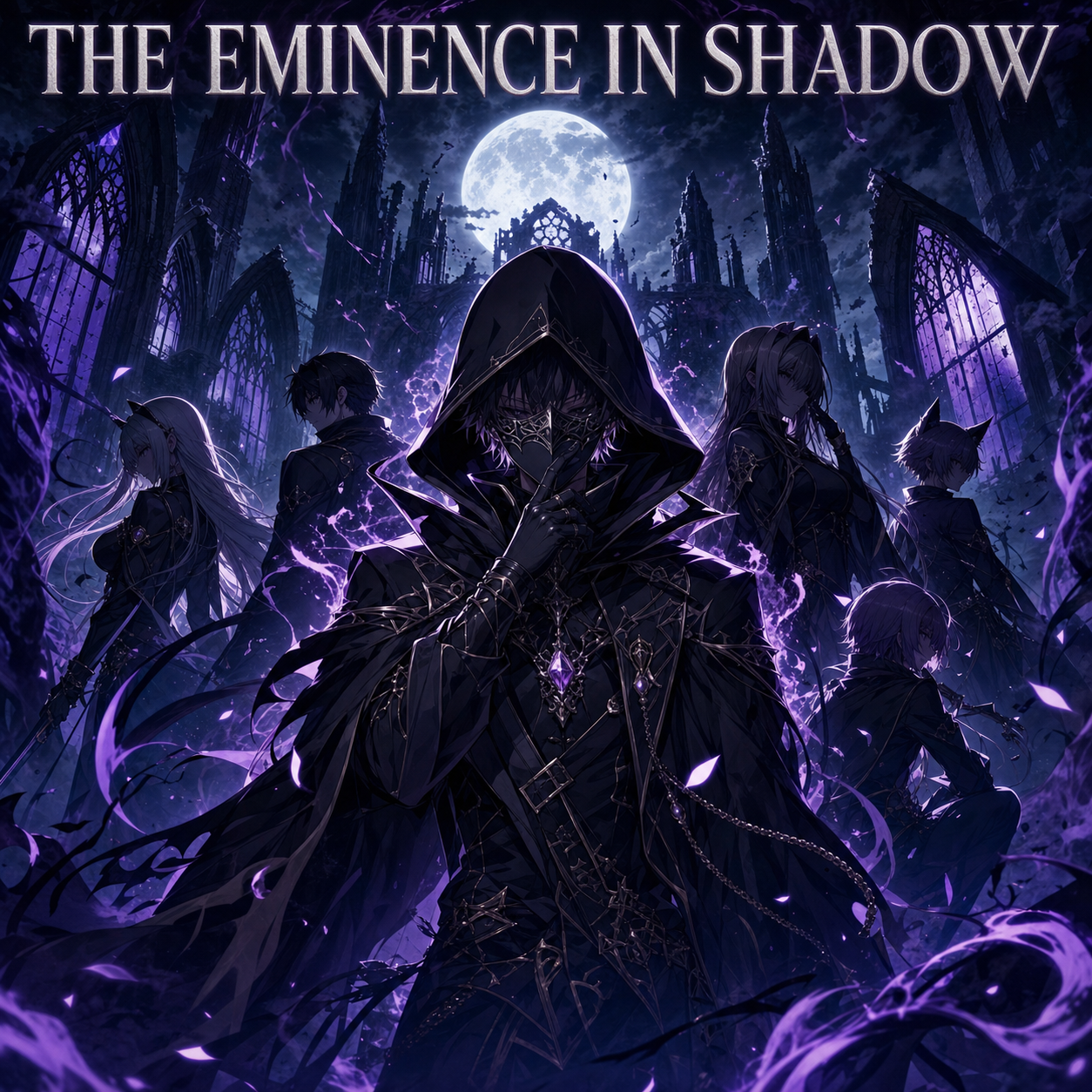 The Eminence in Shadow anime artwork