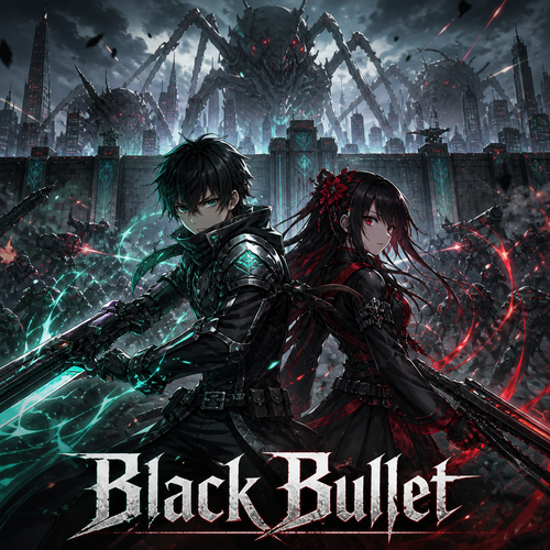Black Bullet anime artwork