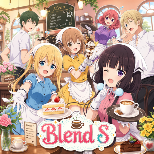 Blend S anime artwork
