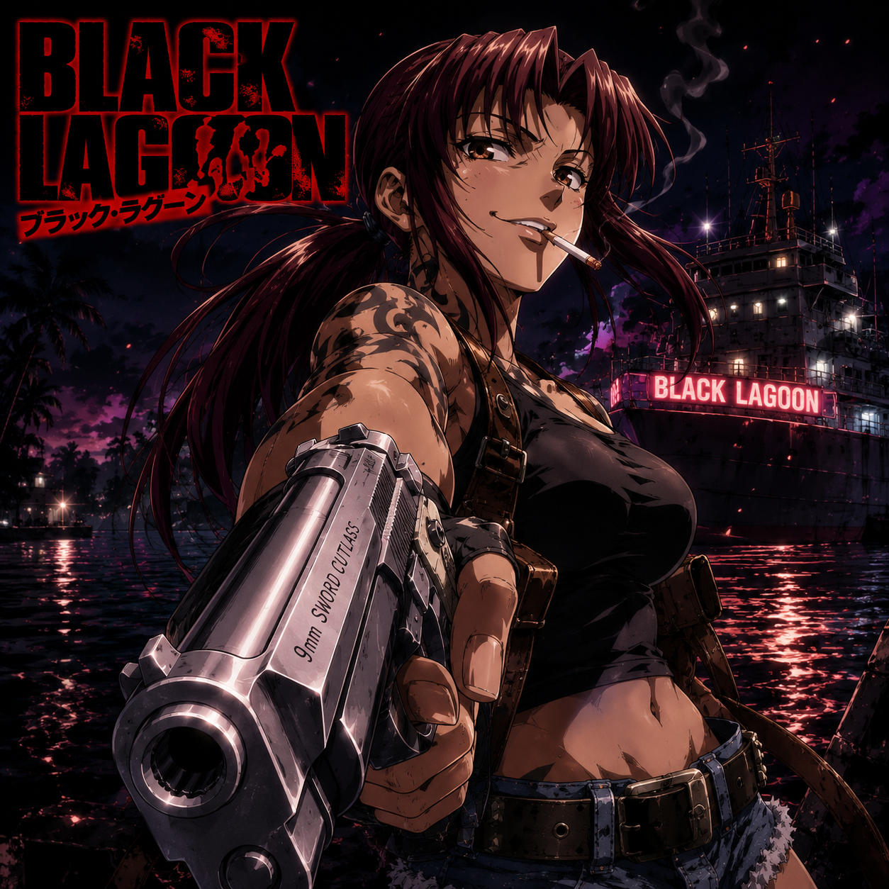 Black Lagoon anime artwork