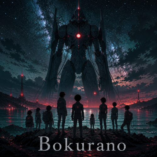 Bokurano anime artwork