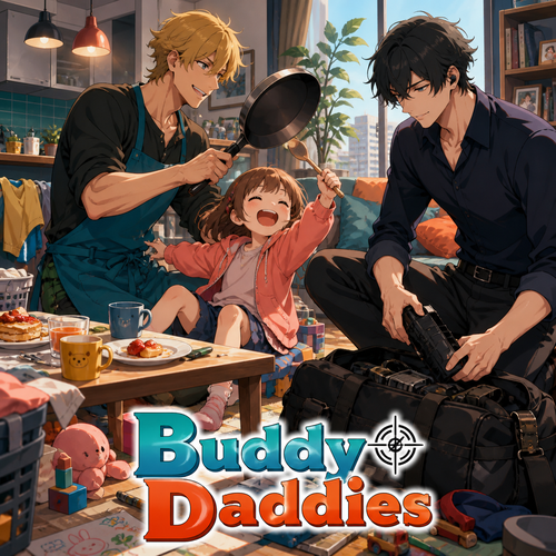 Buddy Daddies anime artwork