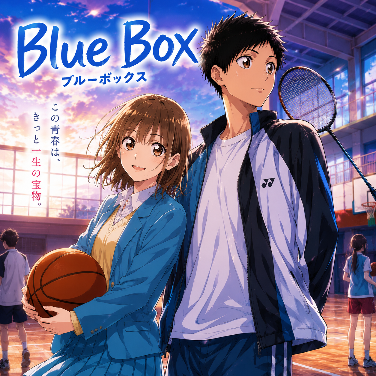 Blue Box anime artwork