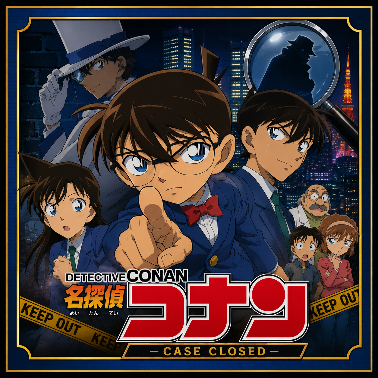 Detective Conan anime artwork