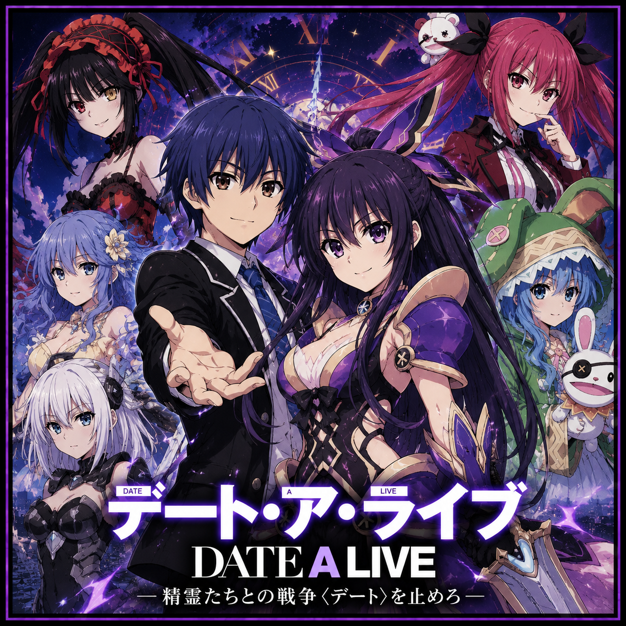 Date A Live anime artwork