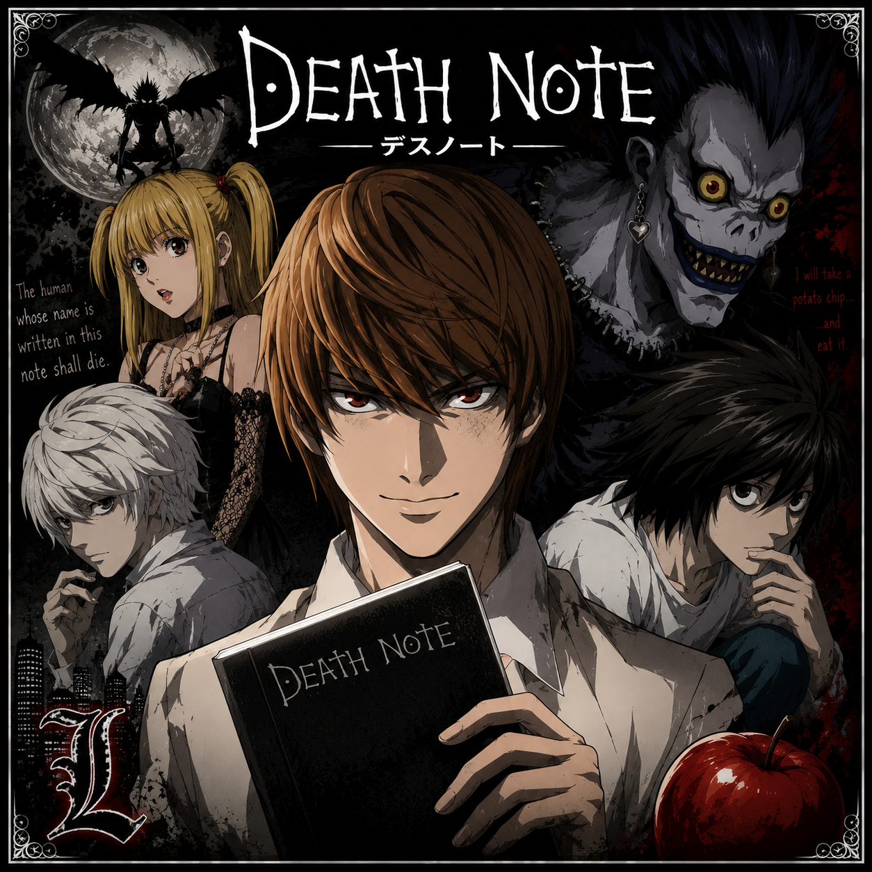 Death Note anime artwork