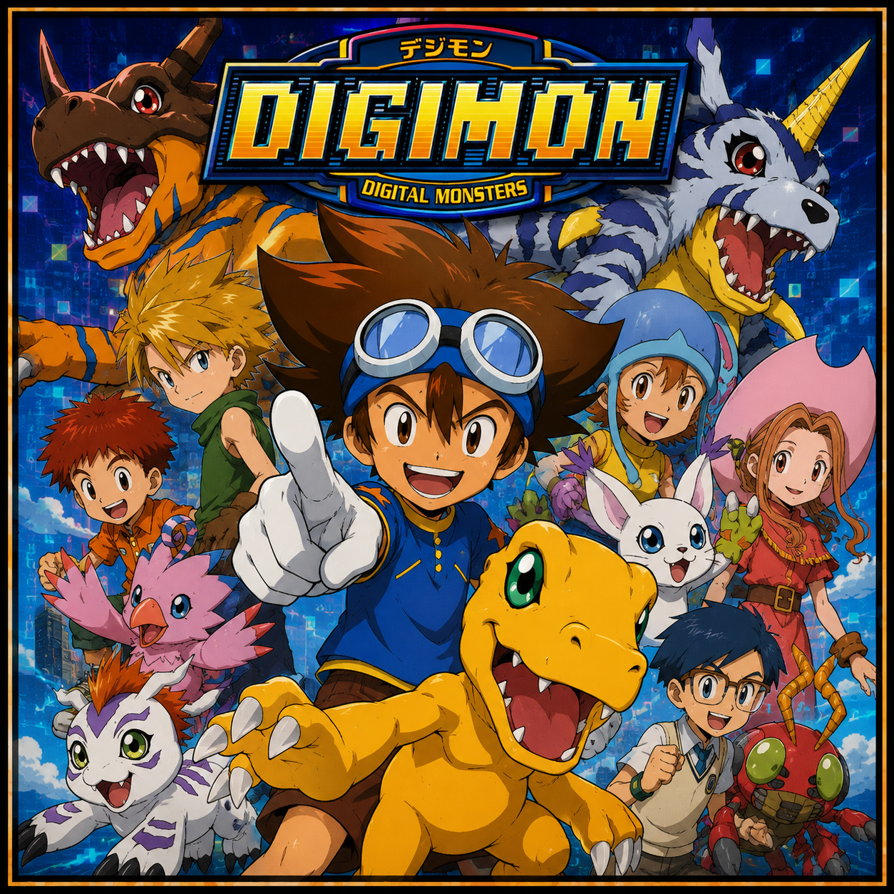 Digimon anime artwork