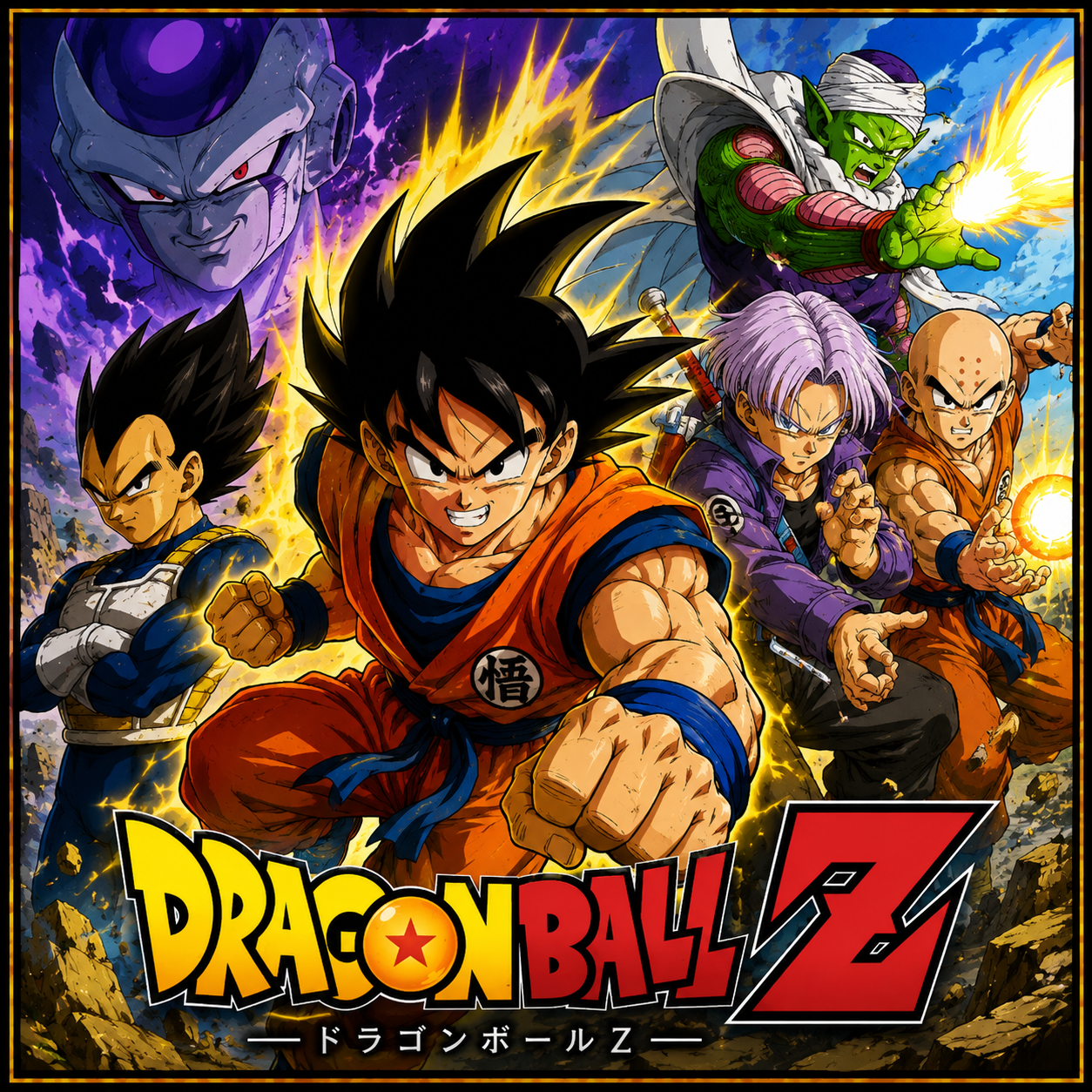 Dragon Ball Z anime artwork