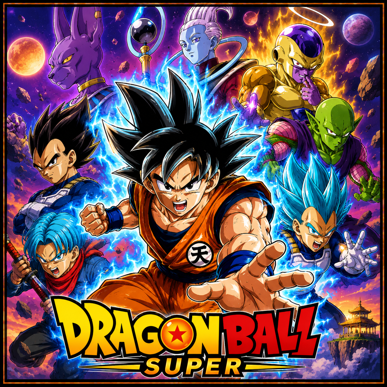 Dragon Ball Super anime artwork
