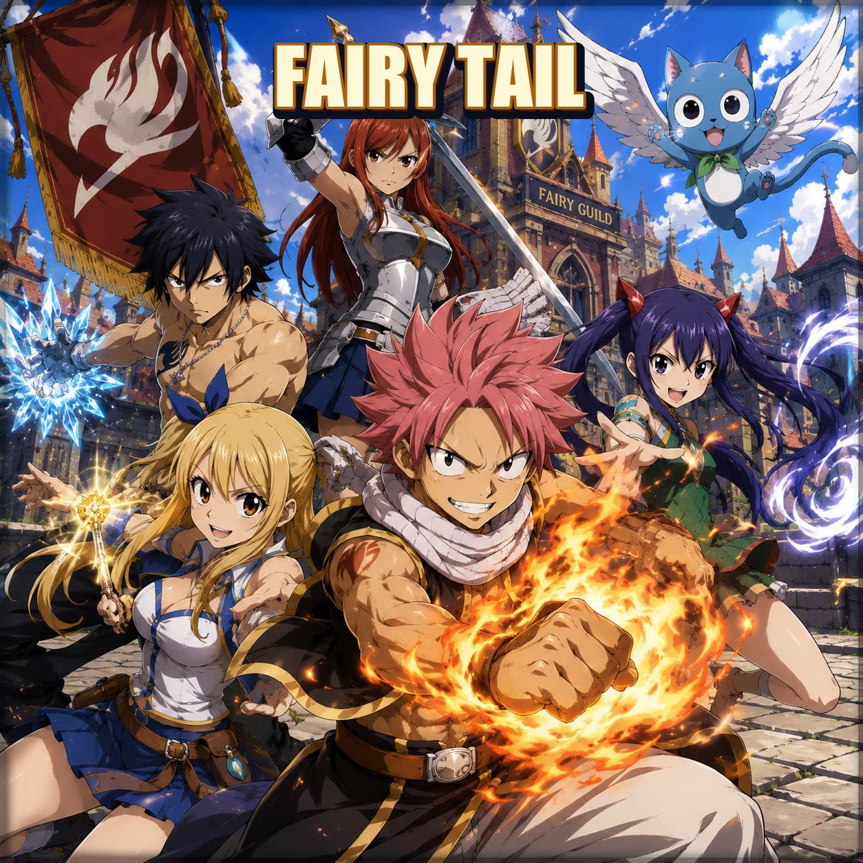 Fairy Tail anime artwork