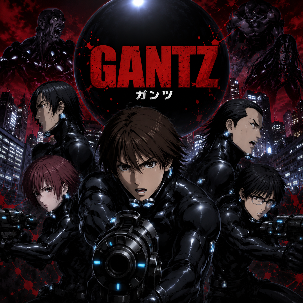 Gantz anime artwork