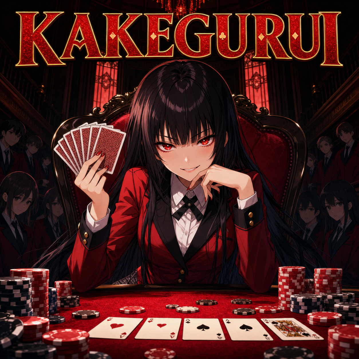 Kakegurui anime artwork