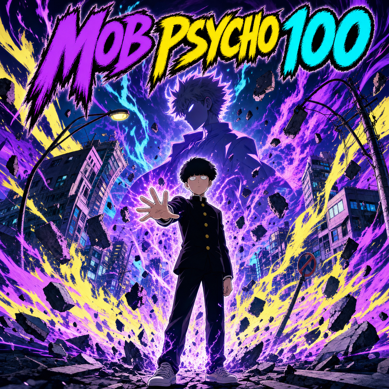 Mob Psycho 100 anime artwork