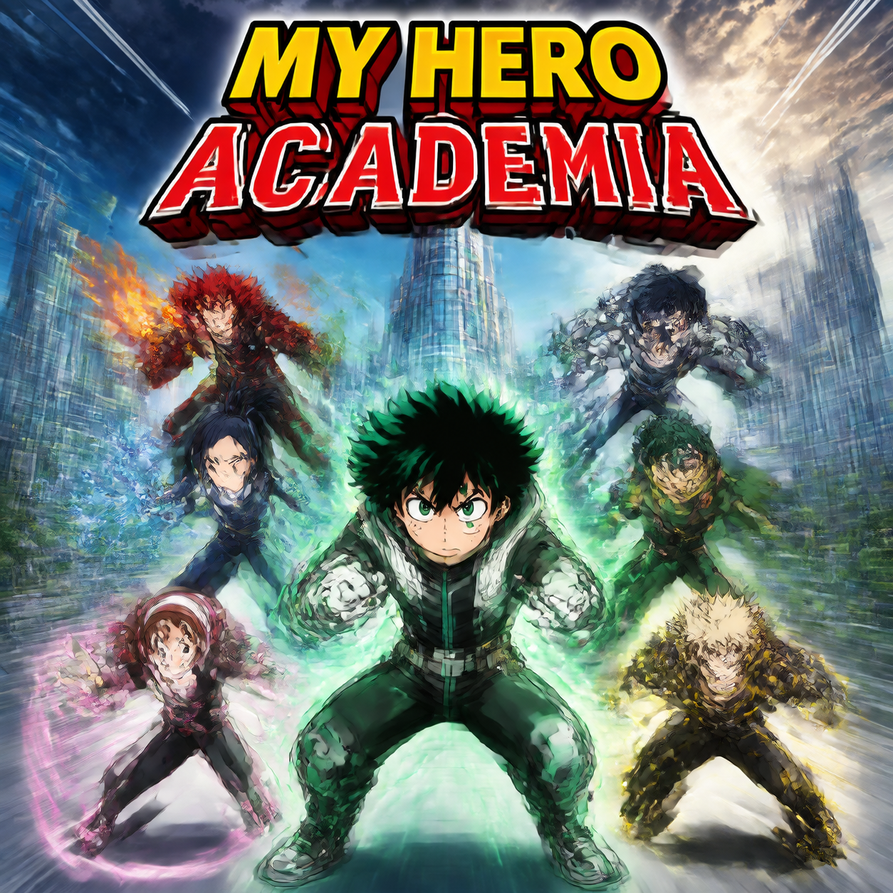 My Hero Academia anime artwork