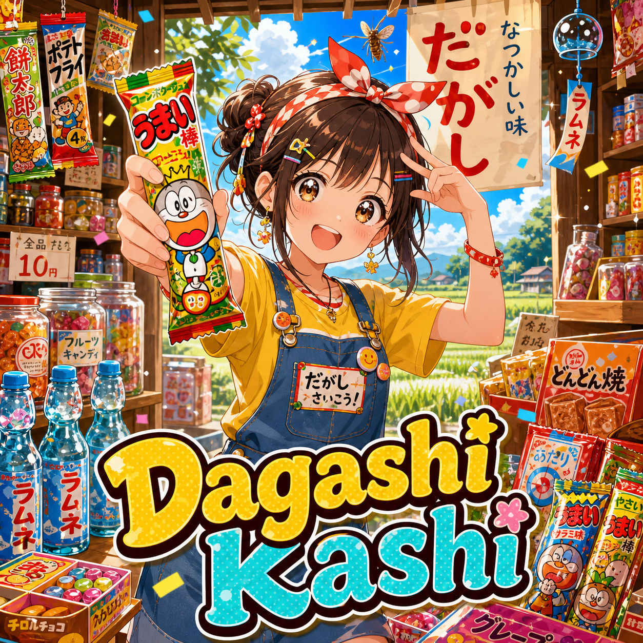 Dagashi Kashi anime artwork