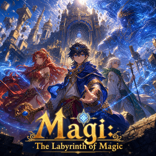 Magi: The Labyrinth of Magic anime artwork