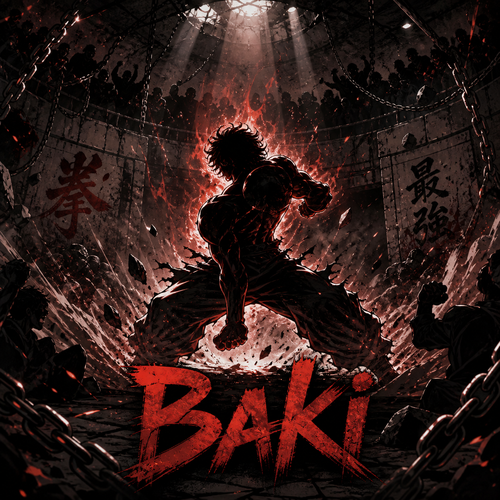 Baki anime artwork