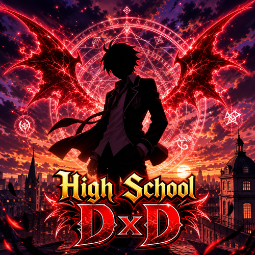 High School DxD anime artwork