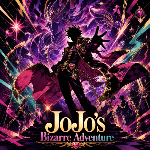 JoJo’s Bizarre Adventure anime artwork