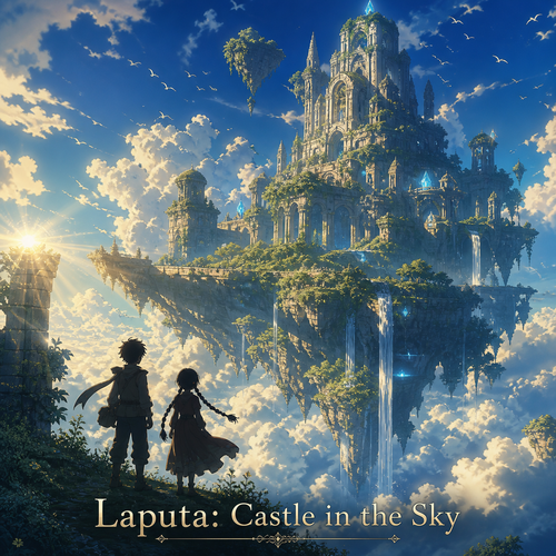 Laputa: Castle in the Sky anime artwork