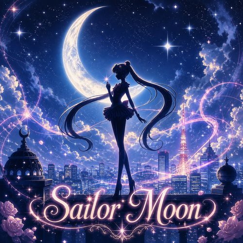 Sailor Moon anime artwork