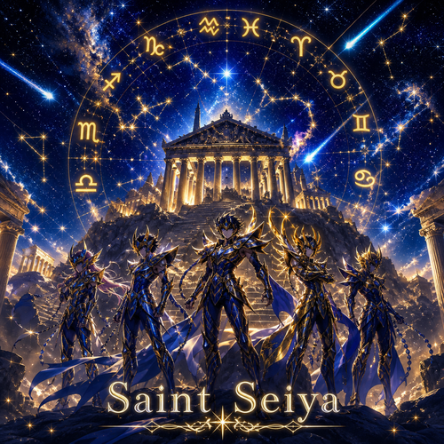 Saint Seiya anime artwork
