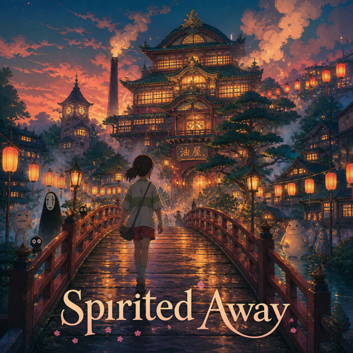 Spirited Away anime artwork