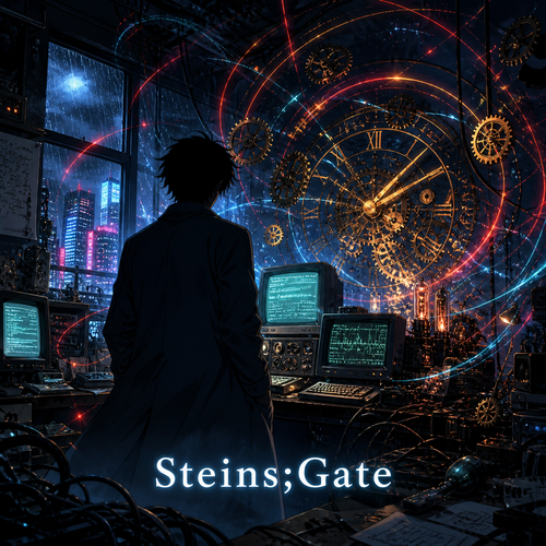 Steins;Gate anime artwork