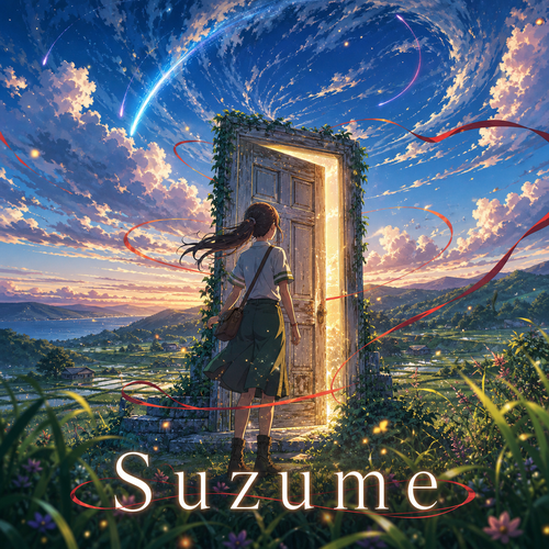 Suzume anime artwork