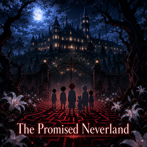 The Promised Neverland anime artwork