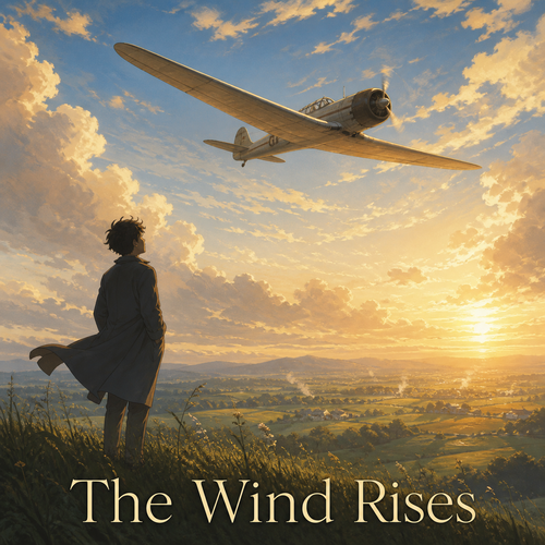The Wind Rises anime artwork