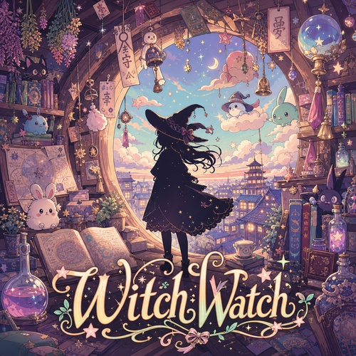 Witch Watch anime artwork